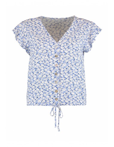 Top / blusa estampado florecitas en...