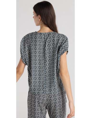 Blusa estampada V&L